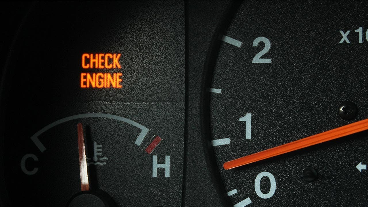 Автомобиль Check Engine диагностика неисправности